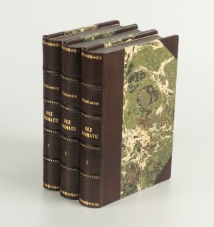 SIENKIEWICZ Henryk - Without Dogma [first edition 1891].