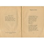 BRONIEWSKI Władysław - Bagnet na broń. Poezje 1939-1943 [wydanie pierwsze Jerozolima 1943]