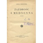 CHOROMAŃSKI Michał - Zazdrość i medycyna [wydanie pierwsze 1933]