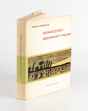 GROÑSKA Maria - Modern Polish woodcut (until 1945) [1971].