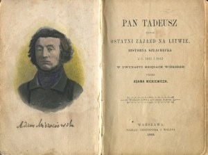 MICKIEWICZ Adam - Pan Tadeusz [1886] [miniature edition].