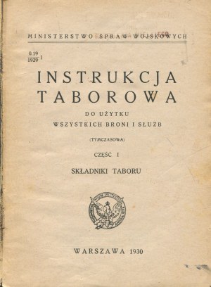 Rolling stock instructions for use by all arms and services (provisional). Part I. Components of rolling stock [1930].