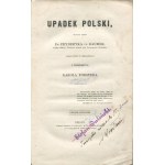 RAUMER Friedrich von - Upadek Polski [Berlin 1871]