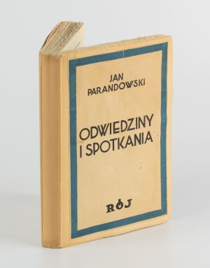 PARANDOWSKI Jan - Visits and meetings [1934] [AUTOGRAPH AND DEDICATION].