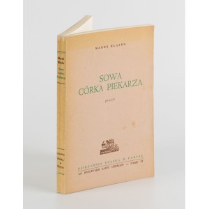 HŁASKO Marek - Sowa, córka piekarza. Powieść [wydanie pierwsze Paryż 1968]