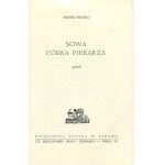 HŁASKO Marek - Sowa, córka piekarza. Powieść [wydanie pierwsze Paryż 1968]