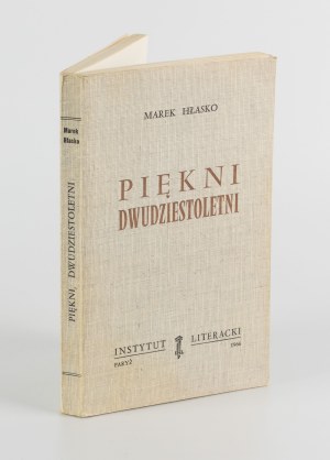 HŁASKO Marek - Piękni dwudziestoletni [first edition Paris 1966].
