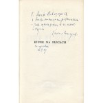 WIERZYŃSKI Kazimierz - Kufer na plecach [wydanie pierwsze Paryż 1964] [AUTOGRAF I DEDYKACJA]
