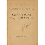LASKOWSKI Kazimierz - Samoobrona w 17 chwytach [1934] [okł. Atelier Girs-Barcz]