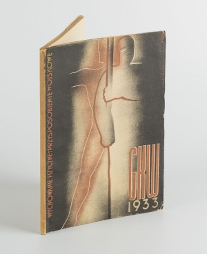 Catalog of publications of the Main Military Bookstore 1933. physical education and military adoption [1933] [graphic design Atelier Girs-Barcz].