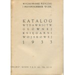 Katalog wydawnictw Głównej Księgarni Wojskowej 1933. Wychowanie fizyczne i przysposobienie wojskowe [1933] [opr. graf. Atelier Girs-Barcz]
