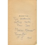 HEMAR Marian - The further into the forest. Poems [first edition London 1963] [graphic design by Stanislaw Gliwa] [AUTOGRAPH AND DEDICATION].