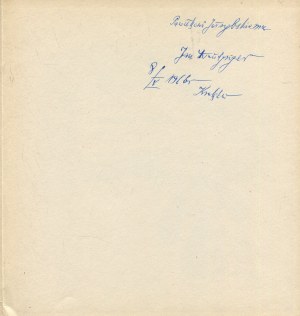 SZTAUDYNGER Jan - Birth of a cloud [first edition 1965] [ill. Janina Krzemińska] [AUTOGRAPH AND DEDICATION].