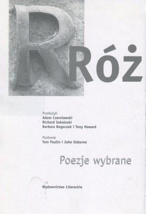 RÓŻEWICZ Tadeusz - Poezje wybrane / Selected Poems [2008] [AUTOGRAPH AND DEDICATION].