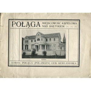 Połąga. Miejscowość kąpielowa nad Bałtykiem [przed 1917]