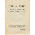 Druskieniki. Zdroje solankowe, stacja klimatyczna [1928]
