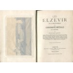SIENNICKI Józef Stanisław - Les Elzevir de la Bibliothèque de l'Université Impériale de Varsovie [1884]