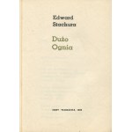 STACHURA Edward - Dużo ognia [debiut poetycki] [wydanie pierwsze 1963]