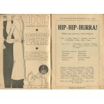 Teatr Morskie Oko pod dyrekcją Andrzeja Własta. Program rewii sportowej Hip-hip-hurra! [1932] [okł. Stefan Norblin]
