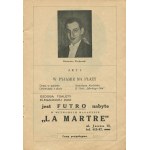Teatr Morskie Oko pod dyrekcją Andrzeja Własta. Program rewii sportowej Hip-hip-hurra! [1932] [okł. Stefan Norblin]