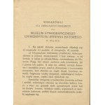 BAUDOUIN DE COURTENAY-EHRENKREUTZOWA Cezaria - Wskazówki dla zbierających przedmioty dla Muzeum Etnograficznego Uniwersytetu Stefana Batorego w Wilnie [1926]