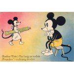 [zestaw 2 pocztówek reklamowych] Propidex. Biedna Miki! Na twój wrzodek - Propidex - cudowny środek; Gdy na buzi masz pryszczyki - Propidex ci niesie Miki [ok. 1930]