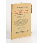 REYMAN Edmund Jan [red.] - Encyklopedia nauk politycznych. Zagadnienia społeczne, polityczne i gospodarcze [1936-1939]