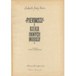 KERN Ludwik Jerzy - Pierwszy i kilka innych wierszy [wydanie pierwsze 1956] [il. Henryk Tomaszewski]