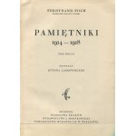 FOCH Ferdinand - Paměti 1914-1918 [1931].