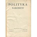Polityka narodów [drugie półrocze 1934] [Litwa, Tatarzy, Piłsudski]