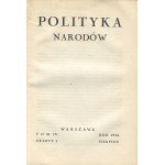 Polityka narodów [drugie półrocze 1934] [Litwa, Tatarzy, Piłsudski]