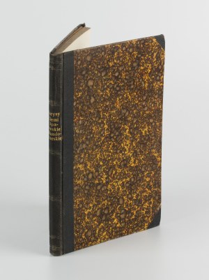 WIŚLICKI Józef Mikołaj - Zarysy ziemi opatowskiej i sandomierskiej pod względem historycznym, statystyczny, rolnicze, fabryczne i handlym [1862].