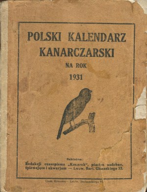 Polish canary calendar for 1931
