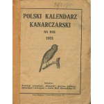 Calendario canarino polacco del 1931