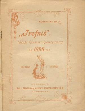 Trefniś. A cheerful humorous calendar for 1898