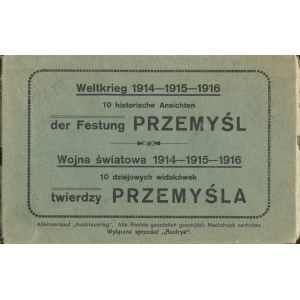 [pocztówki] Przemyśl. Wojna światowa 1914-1915-1916. 10 dziejowych widokówek twierdzy Przemyśla