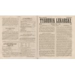 Tygodnik lekarski poświęcony medycynie, chirurgii, akuszerii, farmacji i weterynarii [kompletny rocznik 1858]