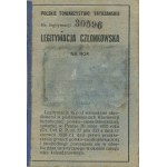 Polish Tatra Society. Legitymacja członkowska [1933].