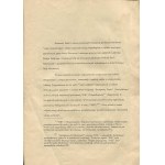 KRAWCZYK Tadeusz, MUSZYŃSKI Aleksander - Dywersyjna rola Kapituły Krzyża Armii Krajowej [tajne] [1974]