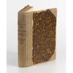 REYMONT Władysław St. - The year 1794: Insurrection. A historical novel [first edition 1918] [AUTOGRAPH AND DEDICATION].
