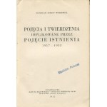 WITKIEWICZ Stanisław Ignacy - Pojęcia i twierdzenia implikowane przez pojęcie istnienia 1917-1932 [wydanie pierwsze 1935]