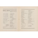 Czartak. Miesięcznik literacko-artystyczny pod kierunkiem Edwarda Kozikowskiego, Jana Nepomucena Millera, Emila Zegadłowicza. Numer 1 z lutego 1922 roku [Leśmian, Witkiewicz, Koziikowski]