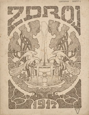 Zdrój. A biweekly magazine devoted to the arts and mental culture. Number 4 of November 1917