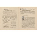 Zdrój. Dwutygodnik poświęcony sztuce i kulturze umysłowej. Numer 4 z listopada 1917 roku