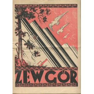 Zew gór. Miesięcznik młodzieży Nowego i Starego Sącza. Numer 42-43 z września-października 1937 roku