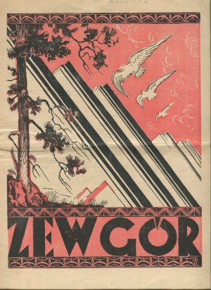 Zew góry. Monthly magazine of the youth of New and Stary Sącz. Number 42-43 from September-October 1937.