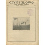 Czyn i słowo. Pismo młodzieży szkolnej. Numer 1 z listopada 1934 roku [Kalisz]
