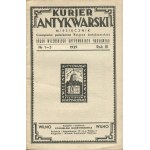 Kurier antykwarski. Miesięcznik. Czasopismo poświęcone książce antykwarskiej. Organ Wileńskiego Antykwariatu Naukowego. Numery 1-6 i 7-12 z 1938 roku i 1-5 z 1939 [Wilno]