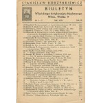 Kurier antykwarski. Miesięcznik. Czasopismo poświęcone książce antykwarskiej. Organ Wileńskiego Antykwariatu Naukowego. Numery 1-6 i 7-12 z 1938 roku i 1-5 z 1939 [Wilno]