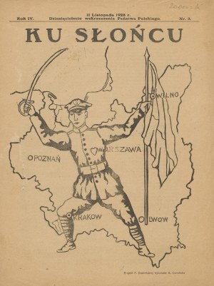 Towards the sun. Monthly magazine of the youth of the State Female Teachers' Seminary in Radom. Issues 3 of 1927, 3 of 1928 and 2 of 1929 [Radom].